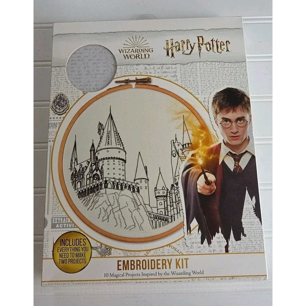 Embroidery Craft kit Harry Potter Embroidery by Deborah Wilding 2020 NEW